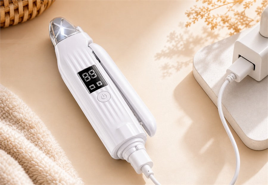 USB rechargeable pet nail grinder detail