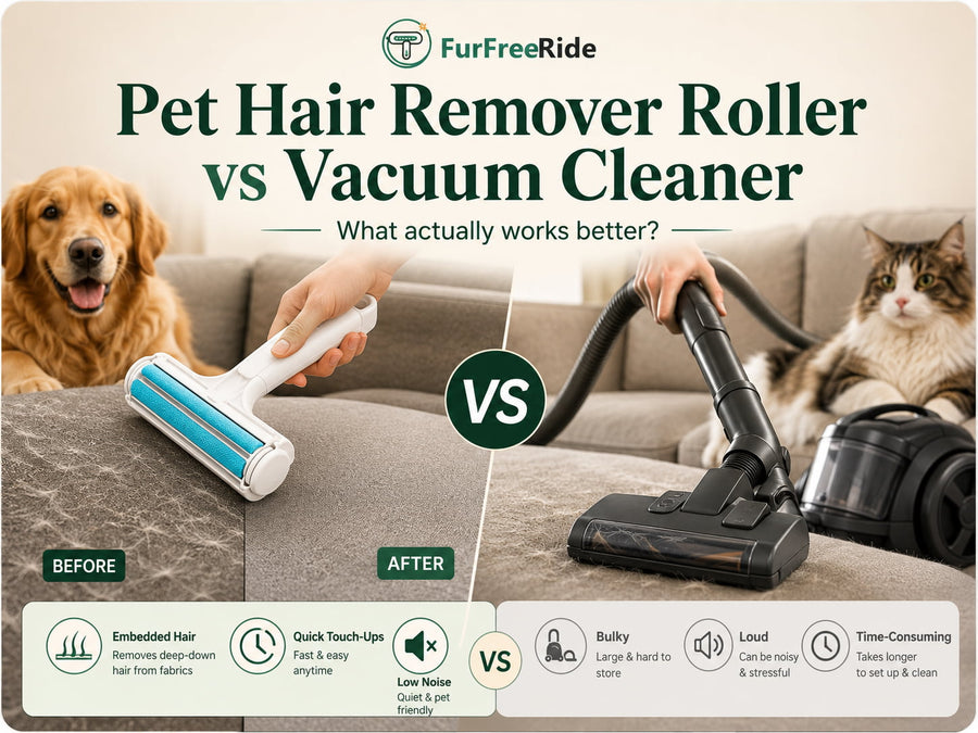 Pet Hair Remover Roller vs Vacuum Cleaner: What Actually Works Better?