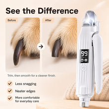 2-in-1 LED Pet Nail Grinder & Trimmer for Dogs & Cats