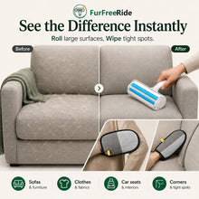 2-in-1 Pet Hair Remover Set – Roller + Glove for Sofa, Car & Clothing