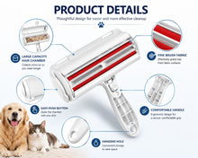 Reusable Pet Hair Remover Roller for Couch, Carpet & Car Seats